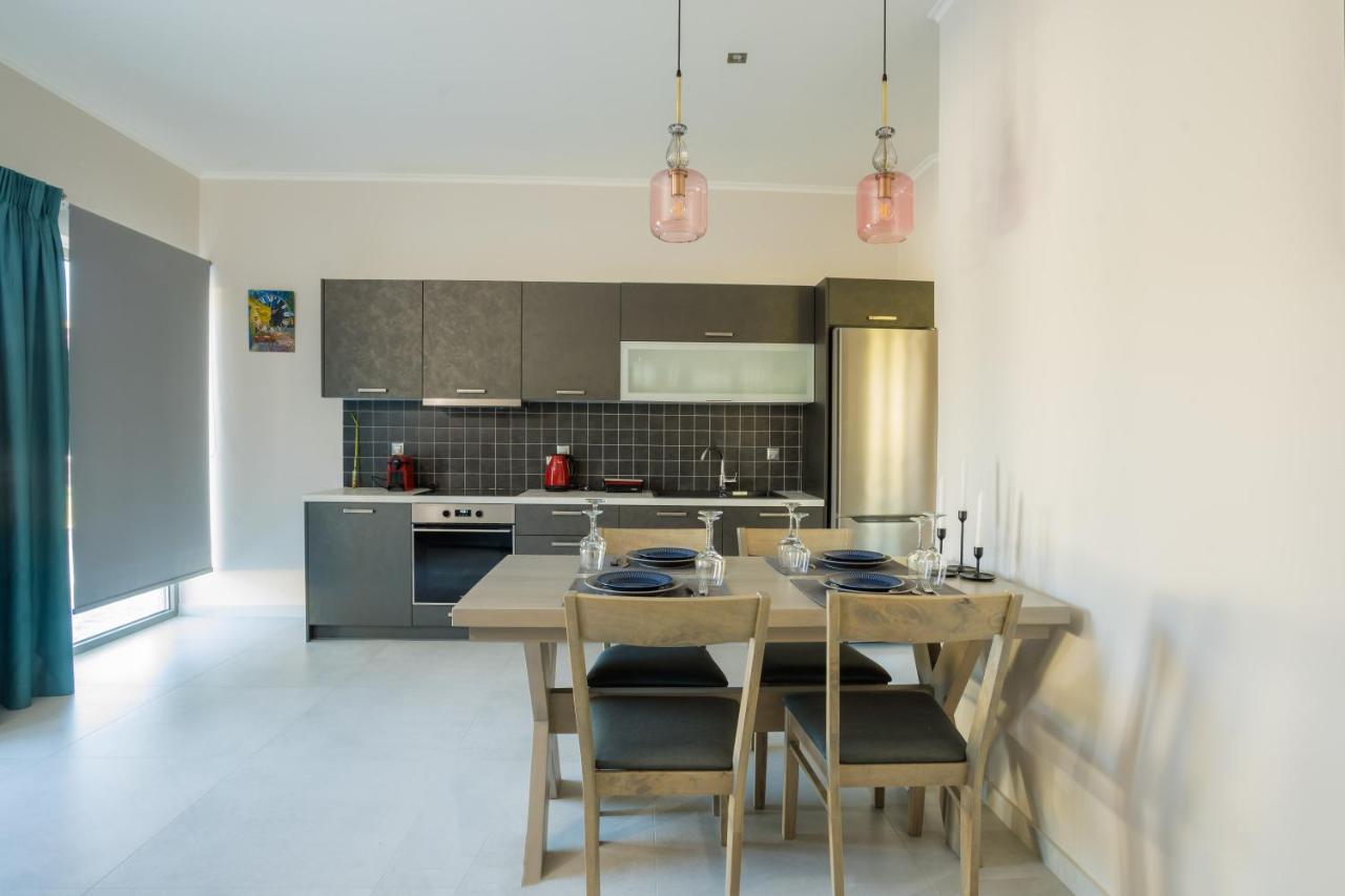 Apollonian Luxury Apartments Vasilikí Eksteriør bilde